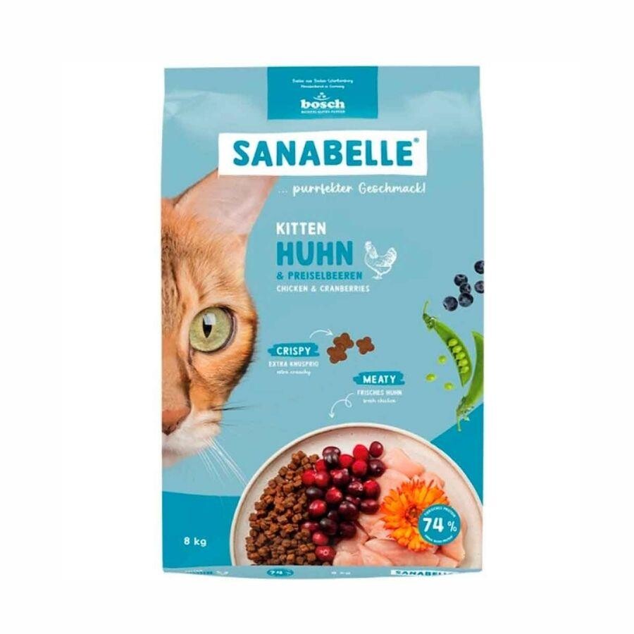Sanabelle Kitten Tavuklu Yavru Kedi Maması 8 KG | SRC: Barcode: 4015598025638